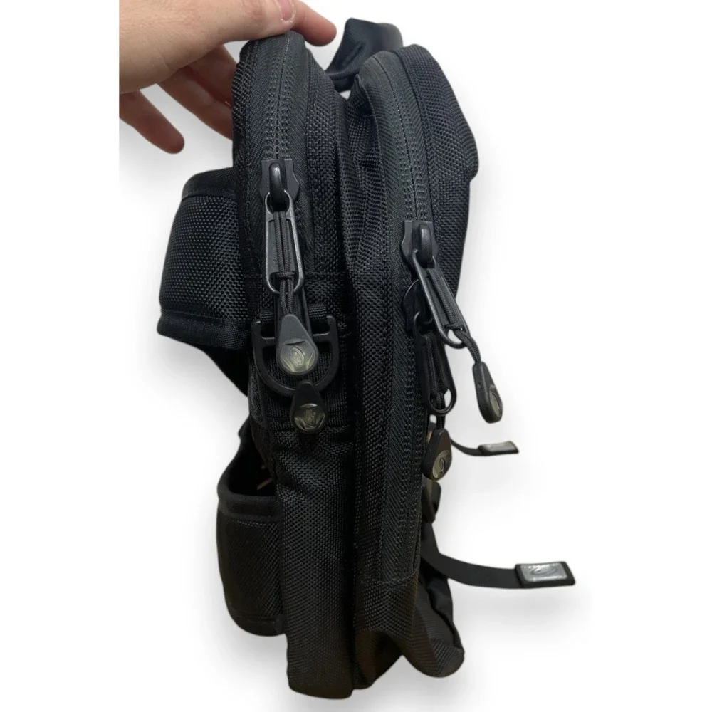 Timbuk2 X Dell Black Canvas Convertible Backpack Laptop Bag Breakout Travel